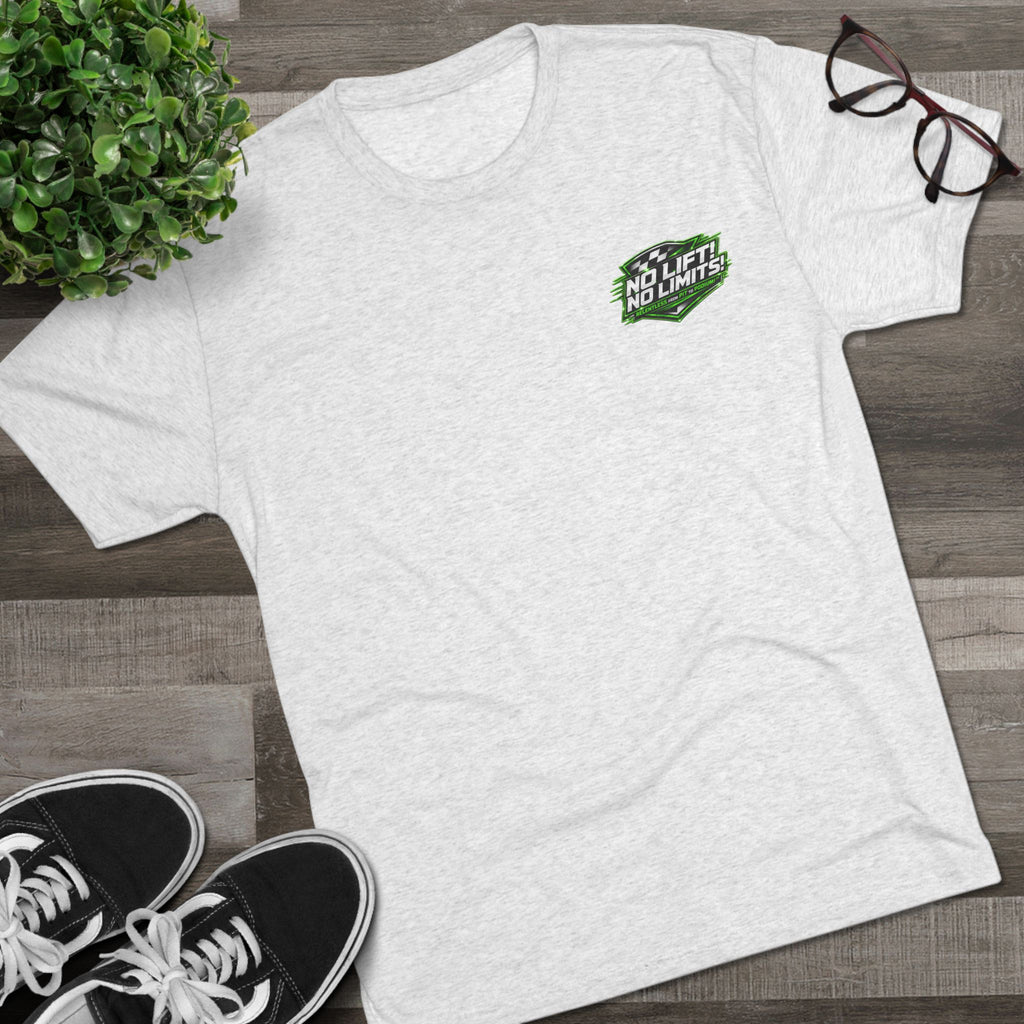 Bet On Me Racing Tee — "No Lift! No Limits!" Go-Kart Graphic Shirt