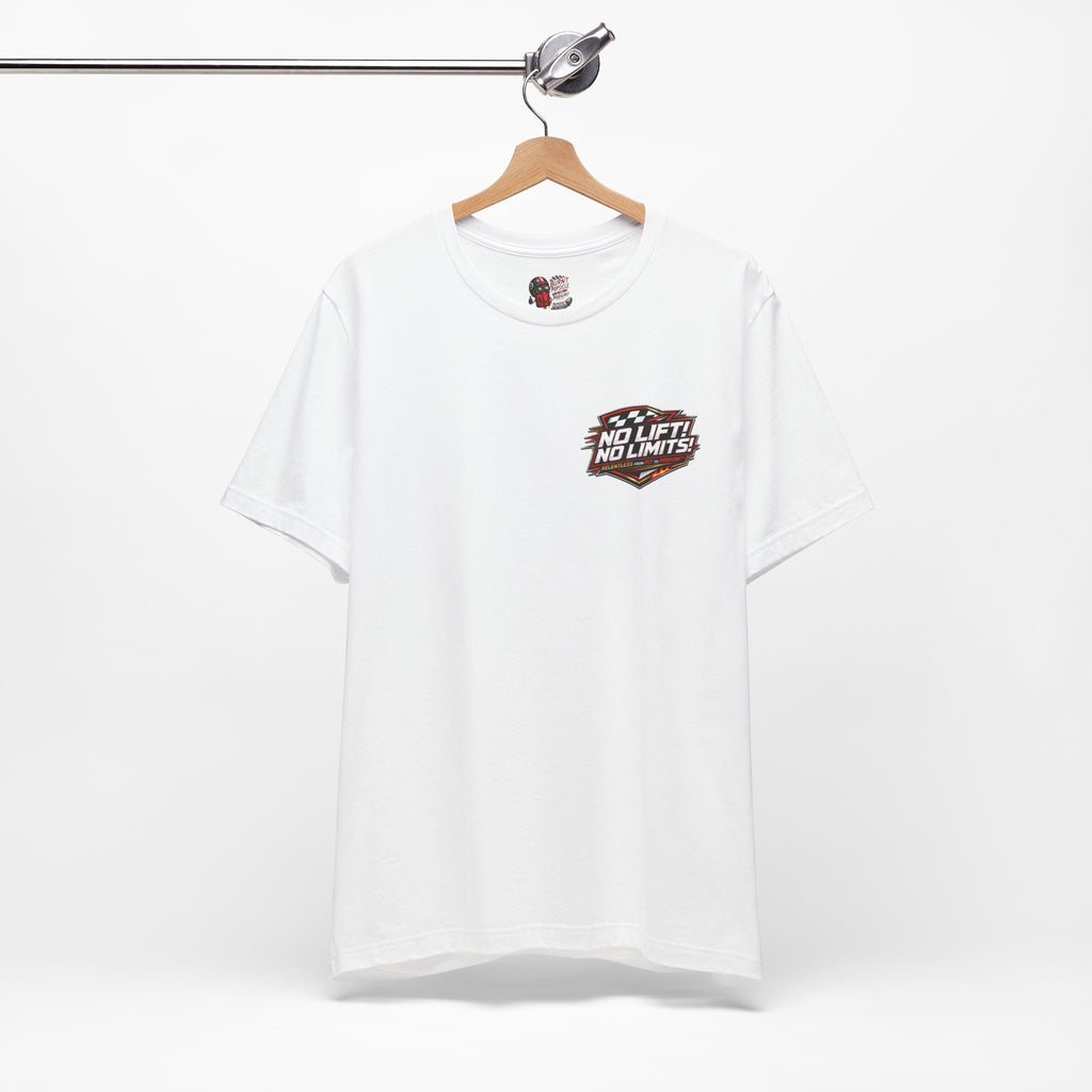 T-Shirt — "No Lift, No Limits" Retro Ice Pop Graphic Tee