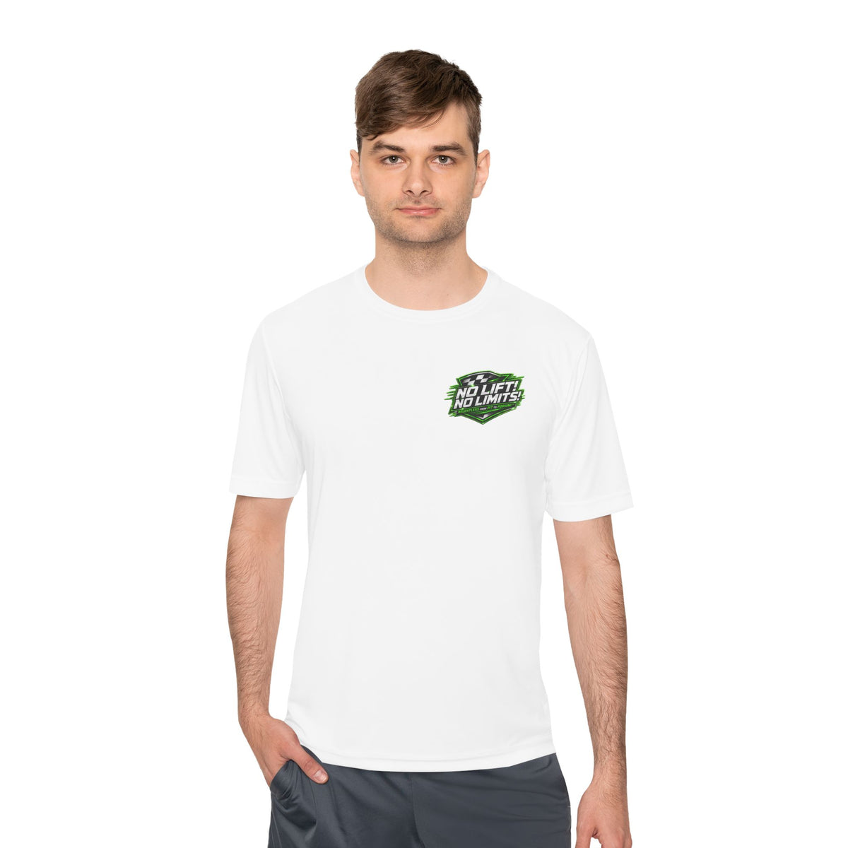 No Lift! No Limits!™ 'Bet On Me' Performance Tee — Moisture‑Wicking Karting Graphic Shirt