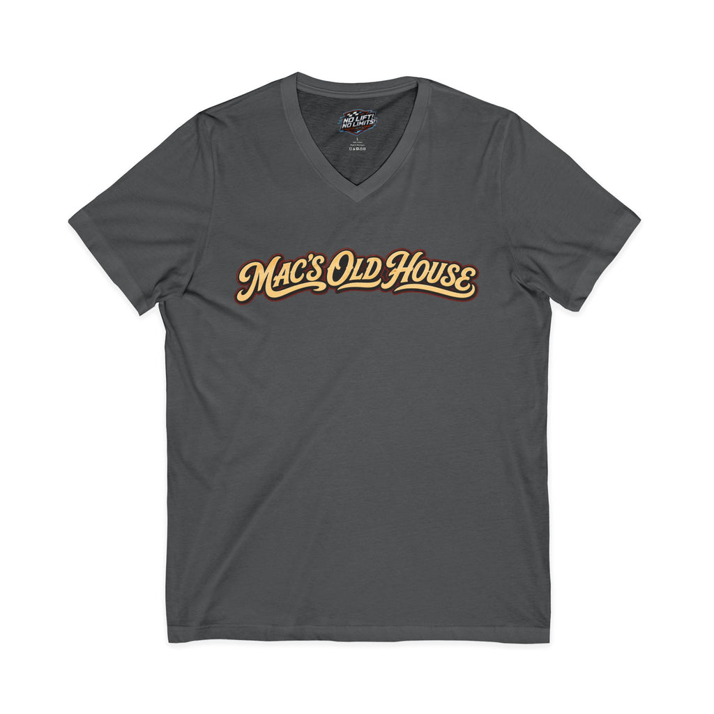 Mac’s Old House Vintage Truck V-Neck Tee