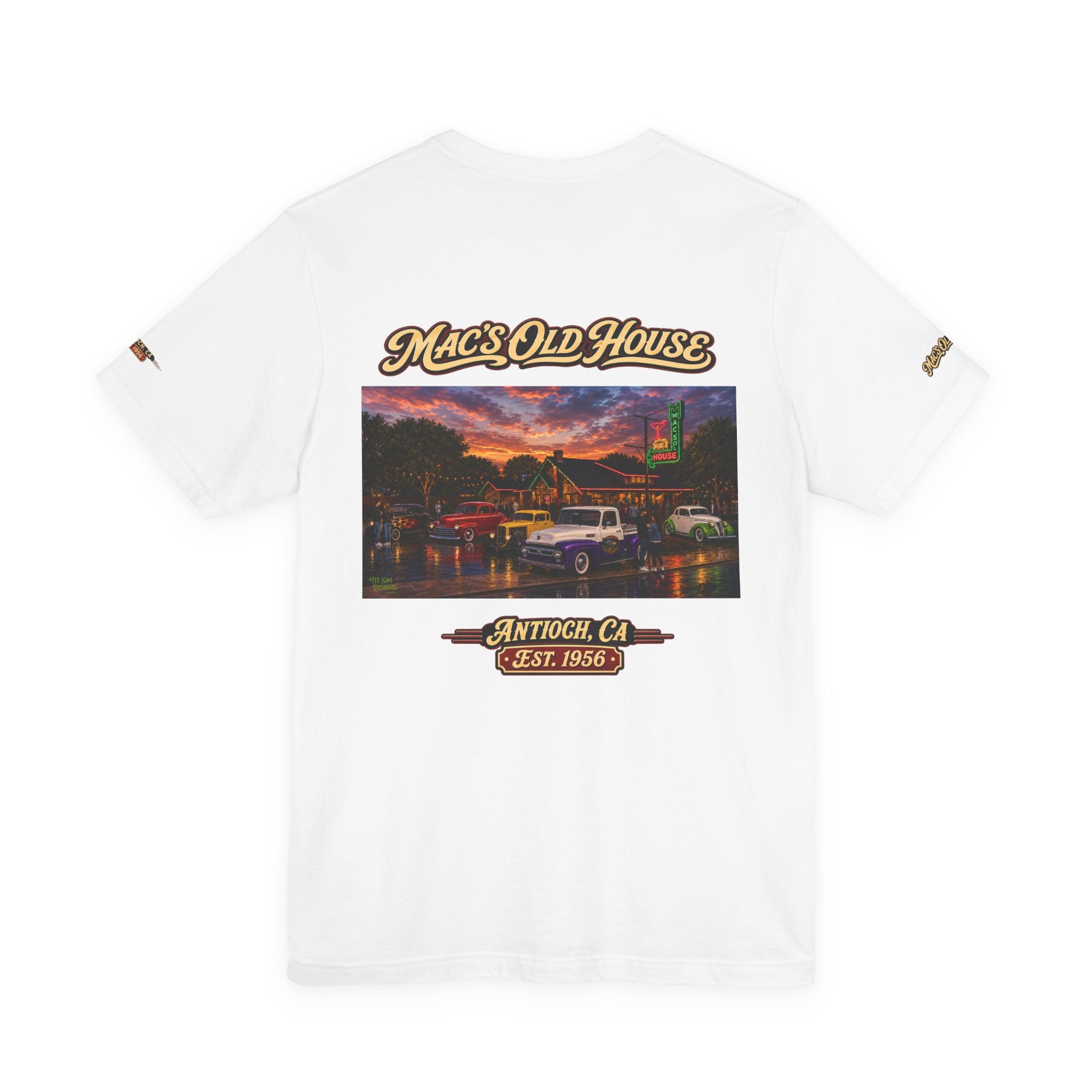 Mac's Old House Antioch Vintage Truck T-Shirt