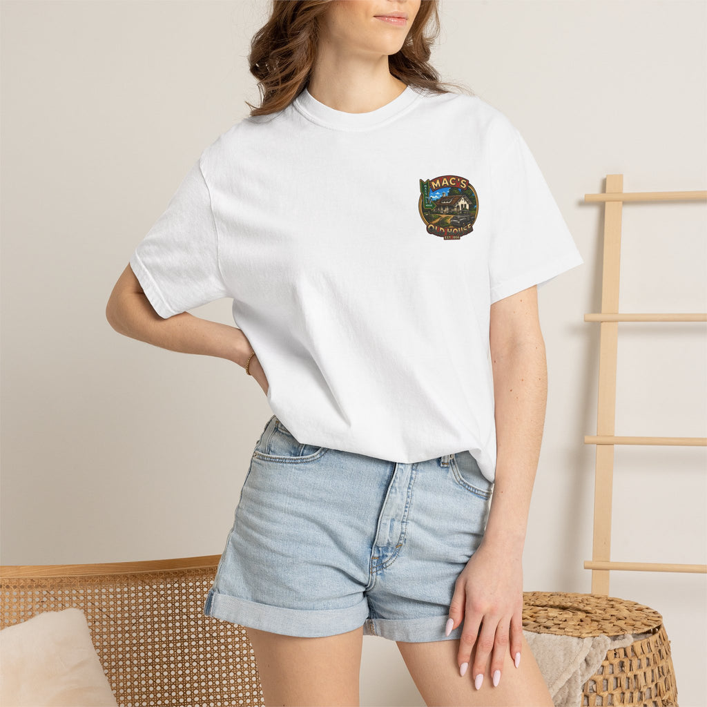 Mac’s Old House T-Shirt – Vintage Diner Scene Tee