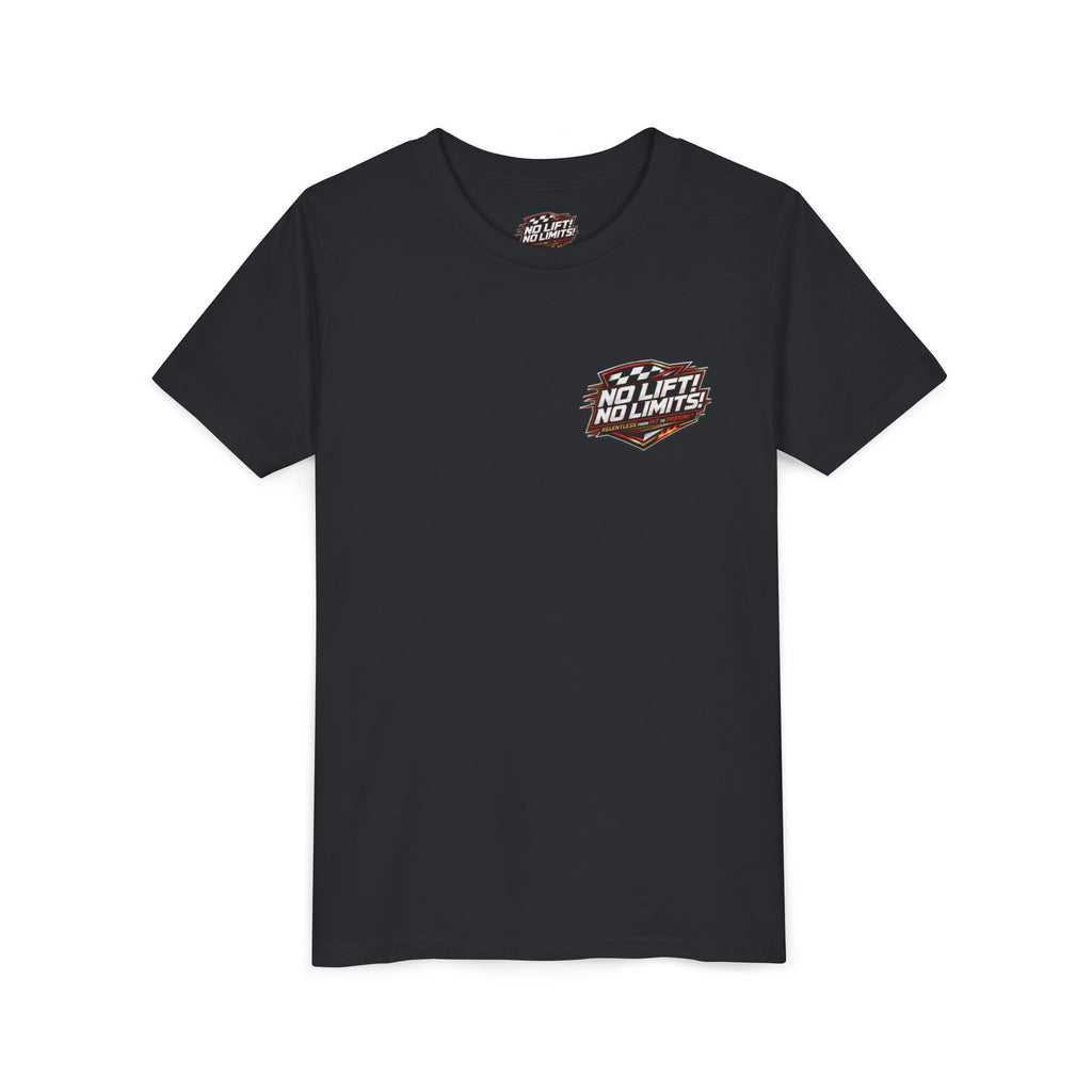 Youth Tee — Eat. Sleep. Race. Repeat. Panda Kart Racing Tee