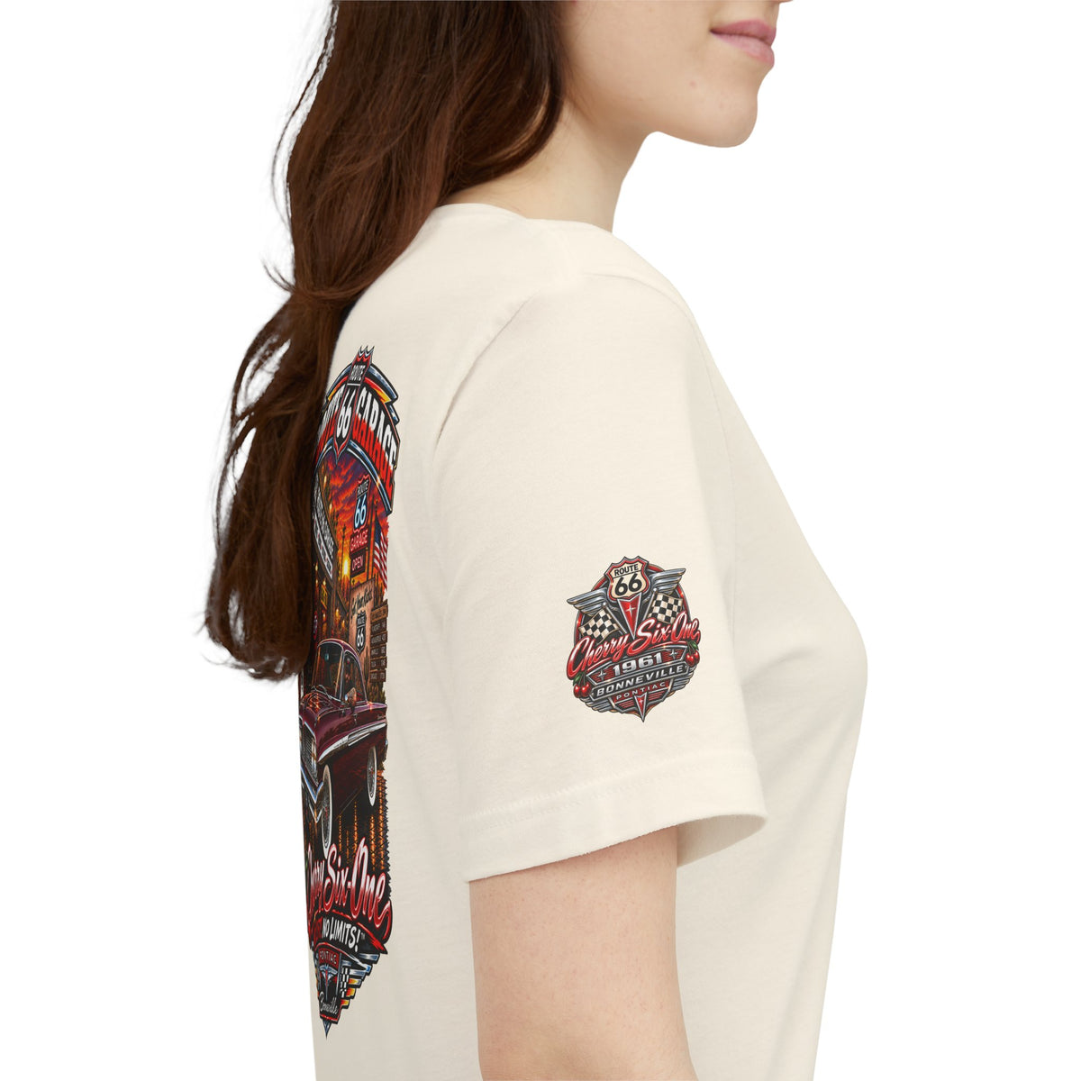 Cherry Six-One | 1961 Pontiac Bonneville Route 66 Garage Tee