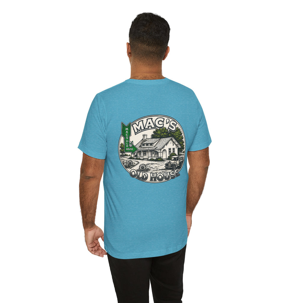 Mac's Old House Tee — Vintage Country House Graphic T-Shirt