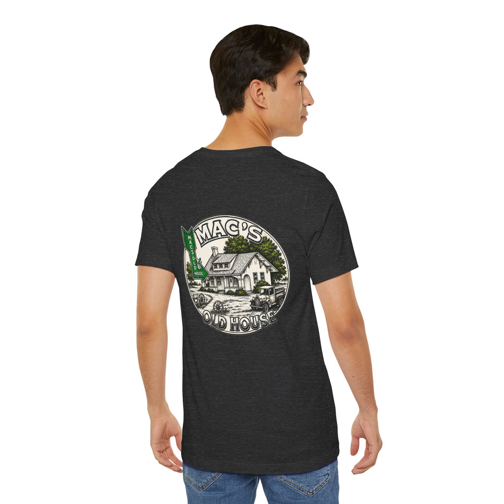 Mac's Old House Tee — Vintage Country House Graphic T-Shirt