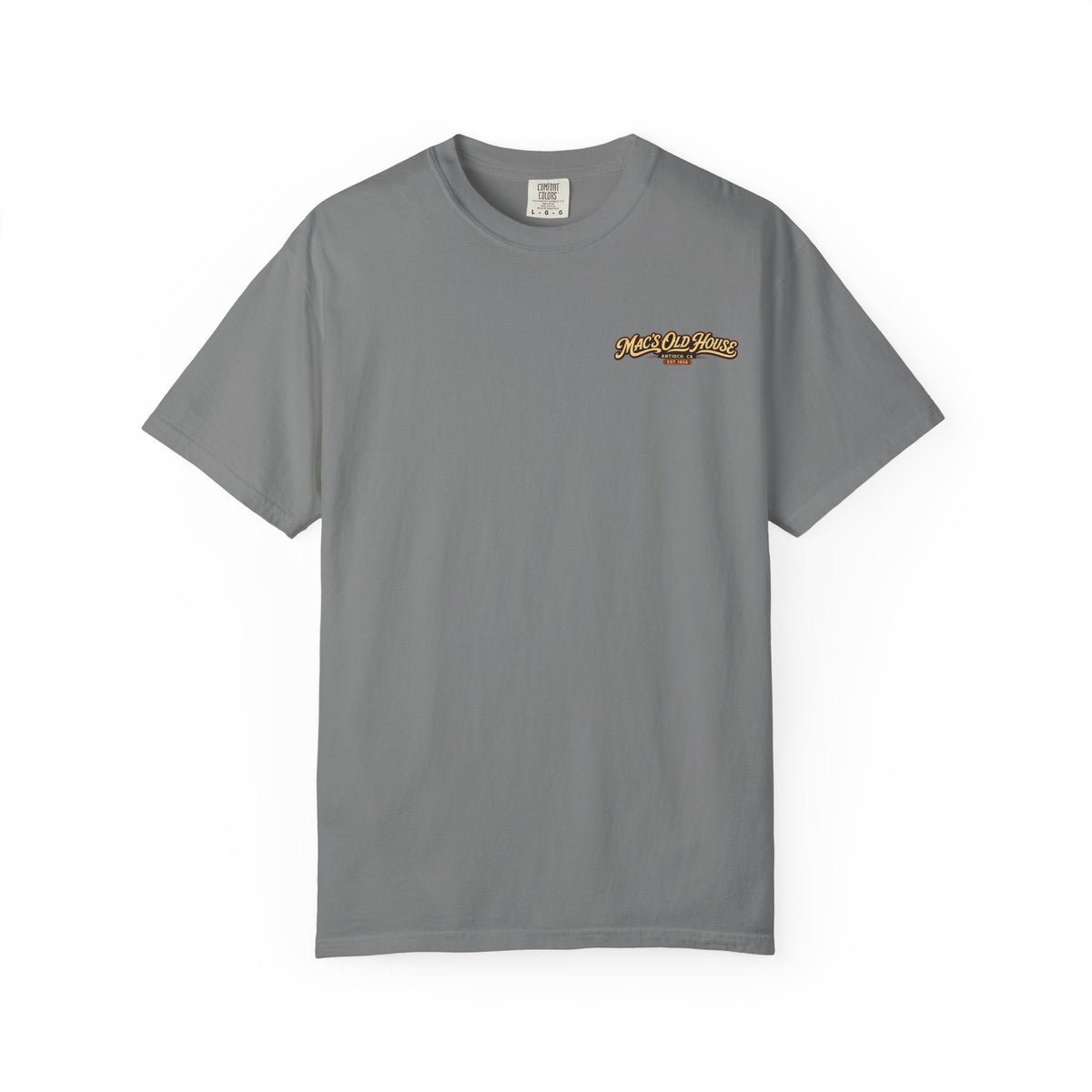 Mac's Old House Vintage T-Shirt — Retro Roadside Diner Graphic Tee